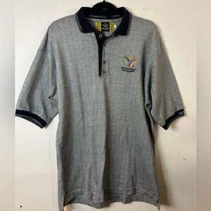 Vintage 1999 XIII Winnipeg Pan Am games, grey Large, long fitted shirt